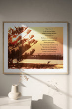 Load image into Gallery viewer, Home Decor Wall Art Beach Sunrise Inspired Words