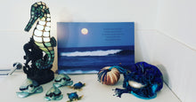 Load image into Gallery viewer, Home Decor Canvas Beach Art Full Moon Rising