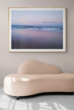 Load image into Gallery viewer, Beach Sunset Pink Alone but not Lonely