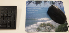 Load image into Gallery viewer, Mouse Mat Home Decor Beach Words Surfing