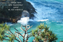 Load image into Gallery viewer, Home Decor Wall Art Beach Inspired Words