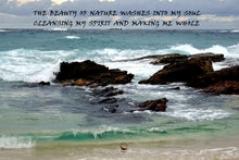 Load image into Gallery viewer, Home Decor Wall Art Beach Inspired Words